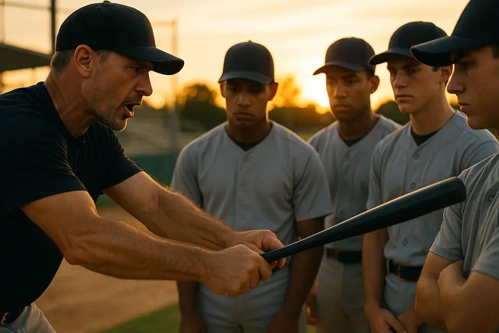 Five Tool Texas players warming up before a youth baseball tournament in Texas