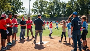 YMCA coach training baseball
