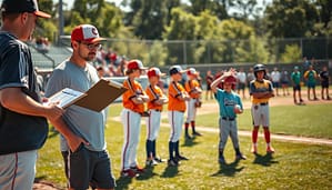 dugout and game management