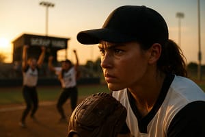 Scrap Yard tournament teams warming up on a Texas youth baseball field