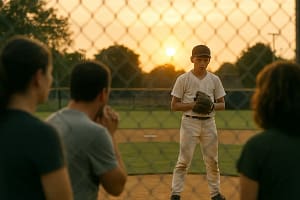 Five Tool Texas youth player fielding a ground ball during a tournament warmup